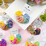 Women's Accessories: MANGO JELLY Kids Hair Ties (3cm) - Classic Forest - One Pack