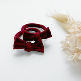 Women's Accessories: Handmade Simple Bows - School colours - Navy - 1 pairs