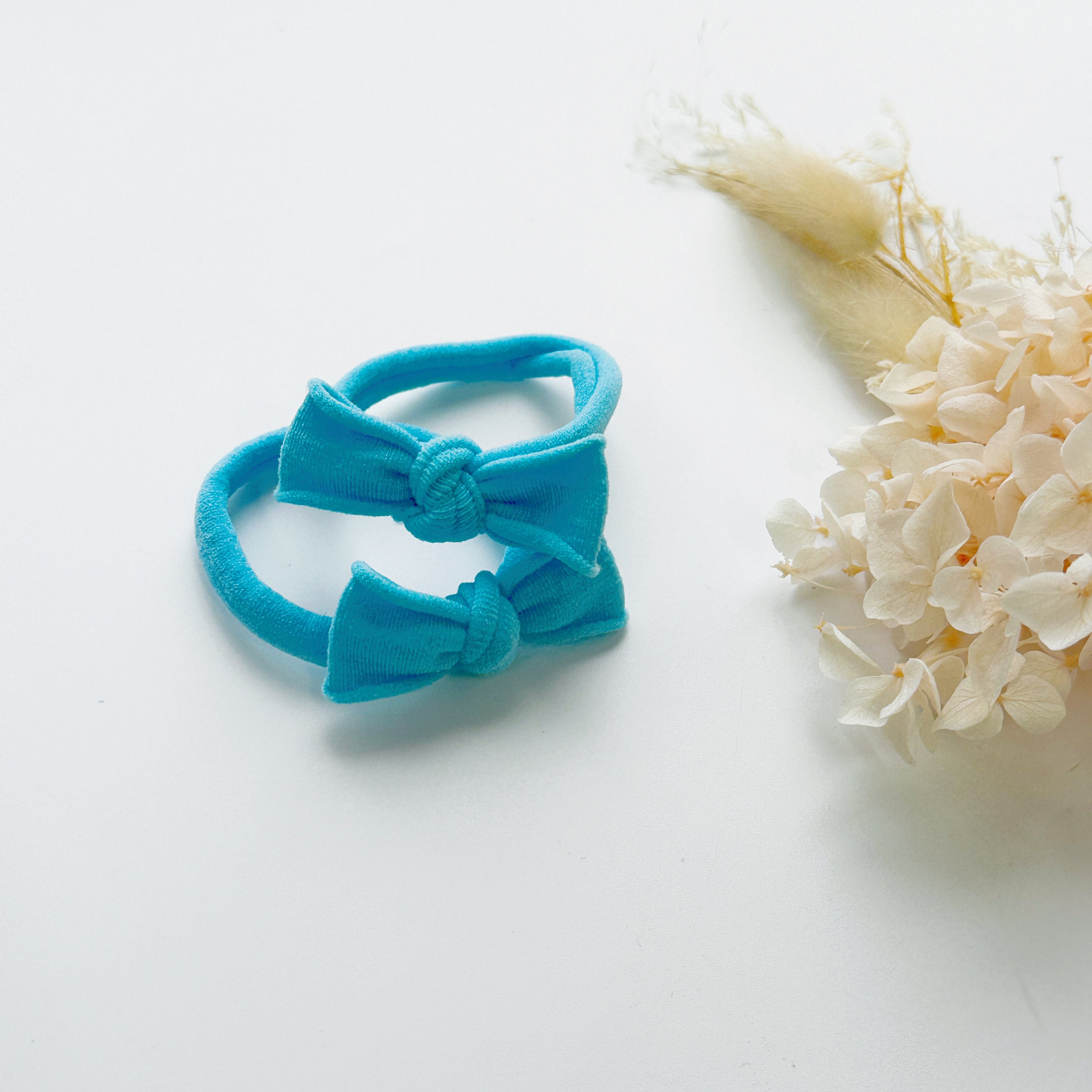 Women's Accessories: Handmade Simple Bows - School colours - Navy - 3 pairs (save 15%)