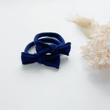 Women's Accessories: Handmade Simple Bows - School colours - Sky Blue - 1 pairs