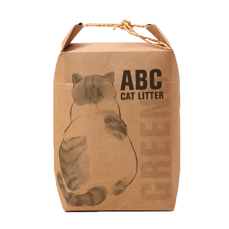 Cat Litter: ABC Vegan Cat Litter Greens Scent 2.5KG