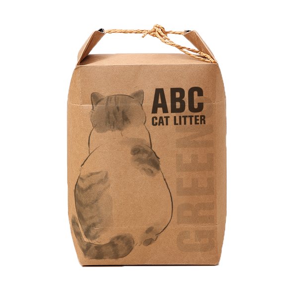 ABC Vegan Cat Litter Greens Scent 2.5KG