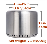 BBQ Tools: Ecoflame - The Smokeless Fire Pit & Cooking Grill