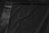 Curtains & Drapes: Large Thick Velvet Blockout Curtains 300x 270cm PINCH PLEAT 1 panel+Hooks Black