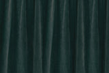 Curtains & Drapes: Large Thick Faux Mink Velvet Curtains 540x 230cm+30 Hooks Pinch Pleat, Green,New