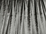 Curtains & Drapes: Large Thick Velvet Curtains Warp Knitted Velvet 540x270cm+Hooks Pinch Pleat Grey
