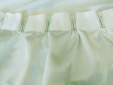 Curtains & Drapes: Milk White Curtains 260x160cm PINCH PLEAT High Level Fabric 2 Panels for wall