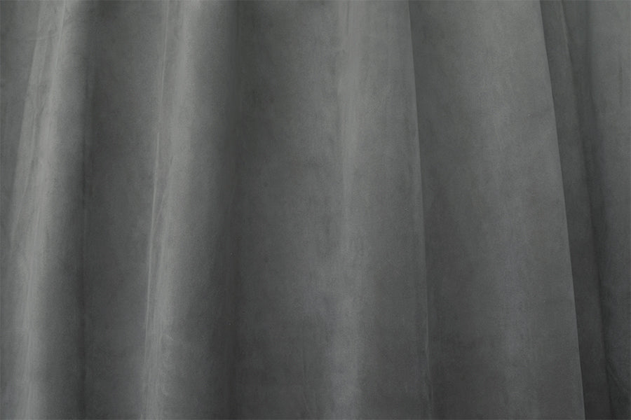 Curtains & Drapes: Large Thick Velvet Blockout Curtains 550x 230cm PINCH PLEAT 2 panel+Hooks Grey