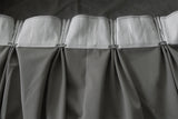 Curtains & Drapes: Large Thick Velvet Blockout Curtains 550x 230cm PINCH PLEAT 2 panel+Hooks Grey