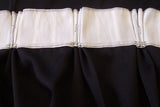 Curtains & Drapes: Blockout Curtains 2pcs 137x160cm PINCH PLEAT Blackout High Level Fabric Black