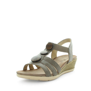 WILDE Women's SAURA Sandals Taupe Shoe 39EU