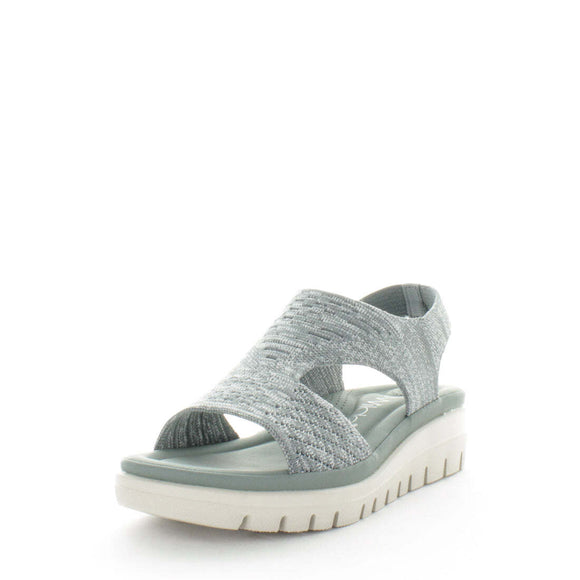 WILDE Women's SCOTTIE Sandals Grey Shoe 39EU