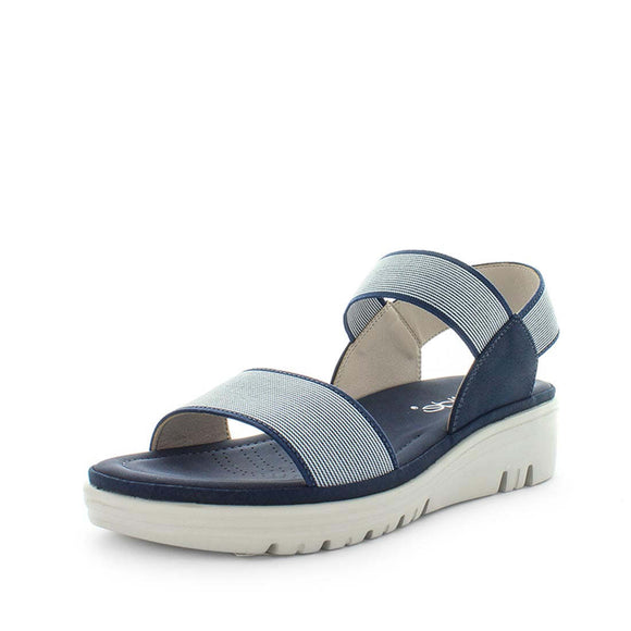 WILDE Women's SIPPY Sandals Blue Shoe 38EU