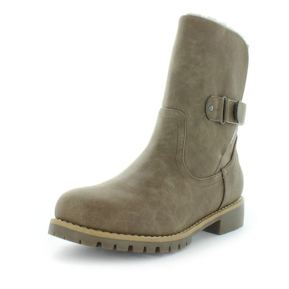 WILDE Women's SULAN Boots Taupe Shoe 39EU