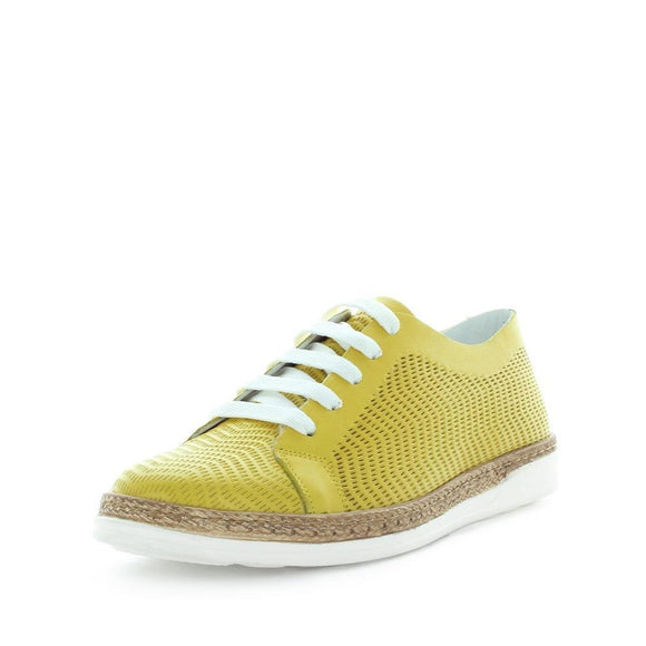 ZOLA Women's HELSA Sneakers Yellow Shoe 36EU