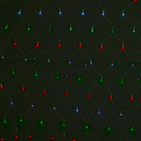 Outdoor Decorations & Lights: Solar 150 LED Net Light available in 4 Colors - Multicolor