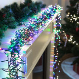 Outdoor Decorations & Lights: Cluster Lights 2000 LEDs available in 3 Colors - Cool White