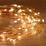 Outdoor Decorations & Lights: Battery Operated 30 LED Wire Pin Lights  3m, available in 3 Colors - Warm White