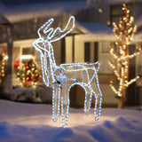 Outdoor Decorations & Lights: LED Ropelight Standing Reindeer Small Moving Cool White available in 2 types - Standing