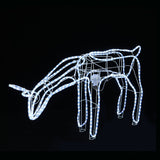 Outdoor Decorations & Lights: LED Ropelight Standing Reindeer Small Moving Cool White available in 2 types - Standing