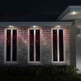 Outdoor Decorations & Lights: Solar 400 LED Icicle Lights available in 3 Colors - Warm White