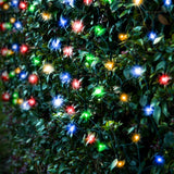Outdoor Decorations & Lights: Solar 250 LED Net Light available in 3 Colors - Warm White