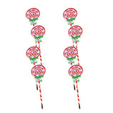 Outdoor Decorations & Lights: LED Candy Lollipop Path Lights 4pk