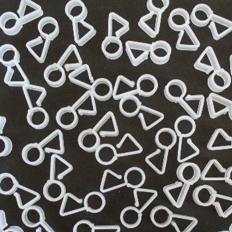 Outdoor Decorations & Lights: Ropelight Gutter Hooks  50 Pack