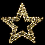 Outdoor Decorations & Lights: LED Starry Gold 3D Star  50cm