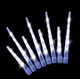 Outdoor Decorations & Lights: LED Icicle Tube Lights 24-Pack Available in 2 Colors - White