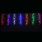 Outdoor Decorations & Lights: LED Rainbow Cluster Strand Lights Digital