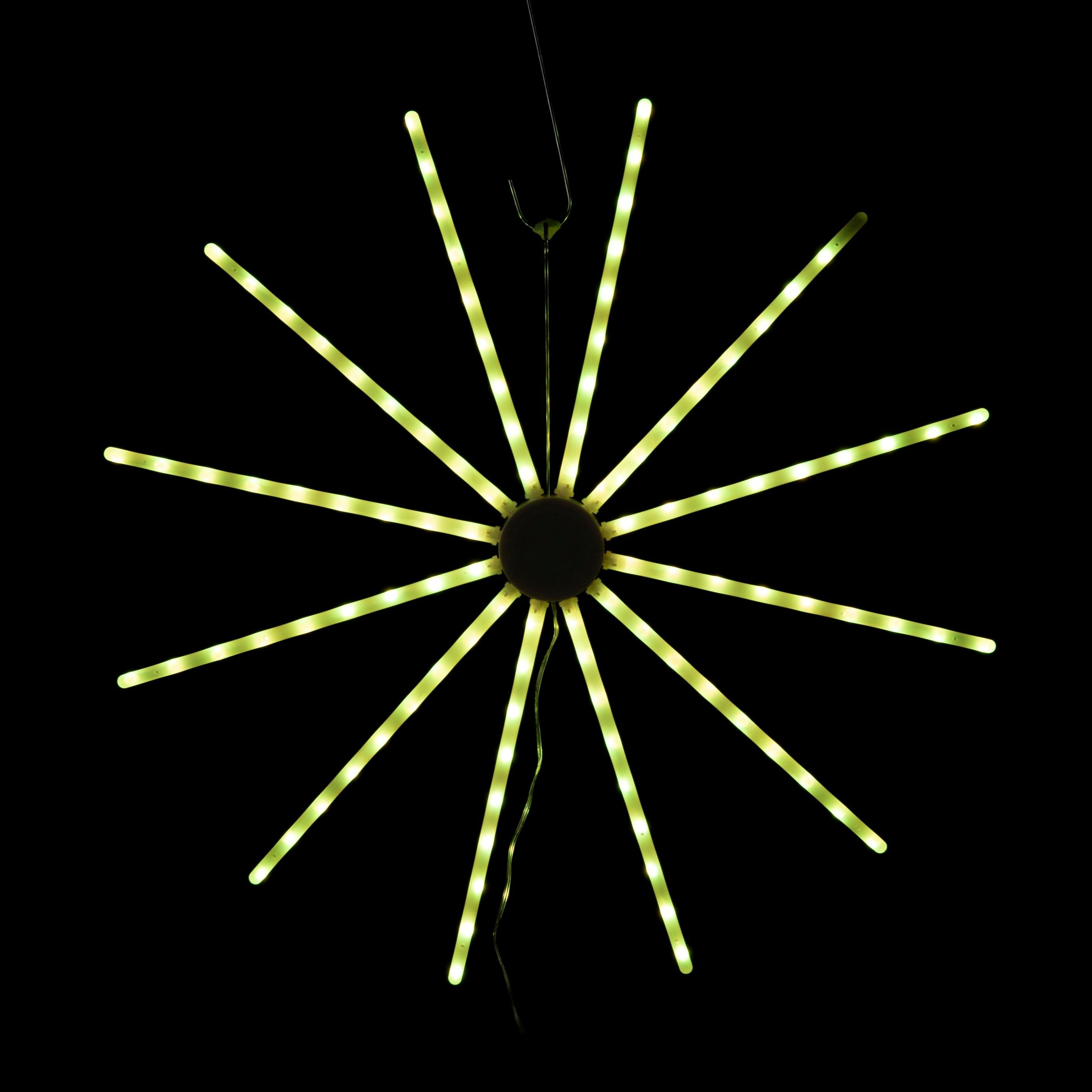 Outdoor Decorations & Lights: App Controlled LED Lightshow Spinner 60cm