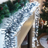 Outdoor Decorations & Lights: Cluster Lights 720 LEDs Red-Green