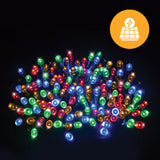 Outdoor Decorations & Lights: Solar + USB 300 LED Dual Use Fairy Lights  29.9m, available in 3 Colors - Cool White