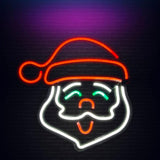 Outdoor Decorations & Lights: USB LED Neon Flex Motif Santa