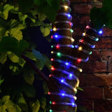 Outdoor Decorations & Lights: Solar 10 Metre Ropelight  Multicolor