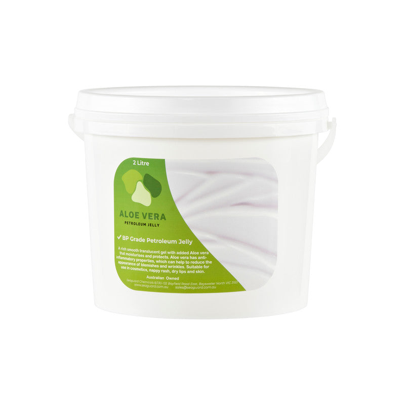 Facial Lotions & Moisturisers: Petroleum Jelly with added Aloe vera 2 Litre