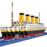 Building Toys: NNEOBA Titanic Ship Toy with LED Light