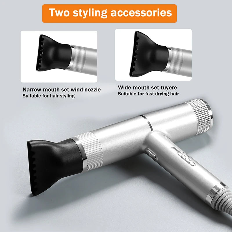 Hair Styling Products: NNEOBA Strong Wind Hair Dryer with Blue Light & Anion Technology