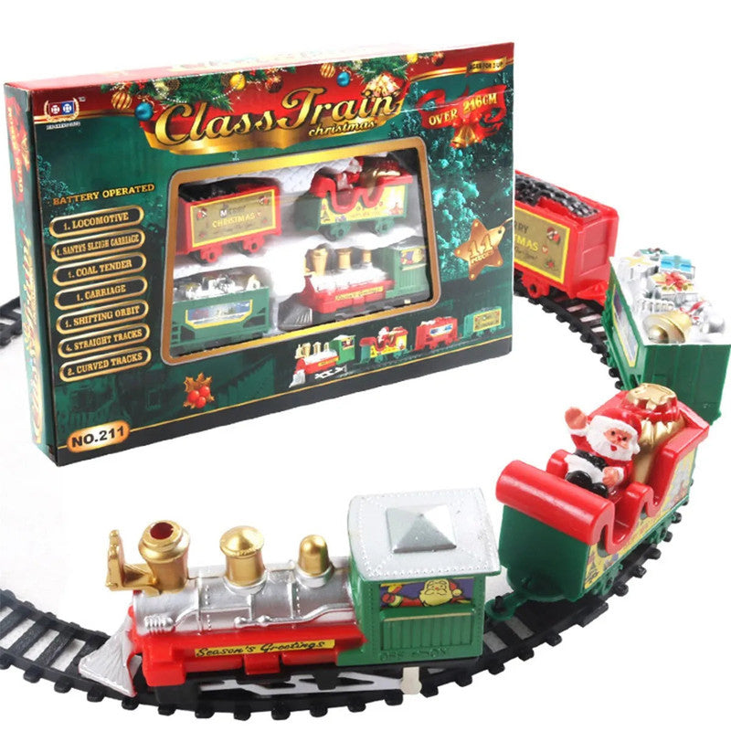 Christmas Decorations: Realistic Christmas Electric Train Set