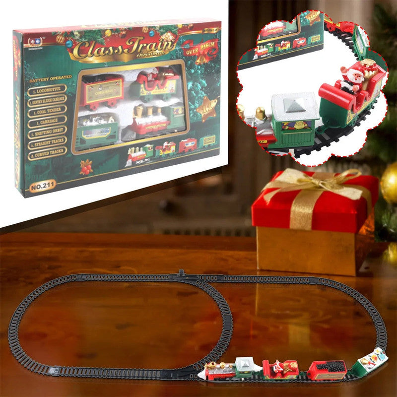 Christmas Decorations: Realistic Christmas Electric Train Set