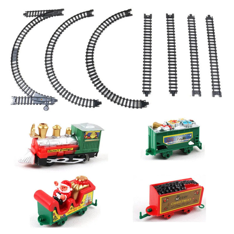 Christmas Decorations: Realistic Christmas Electric Train Set