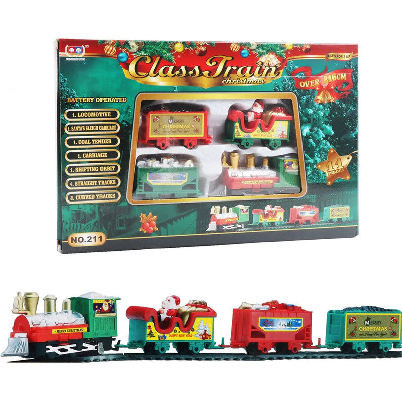 Christmas Decorations: Realistic Christmas Electric Train Set