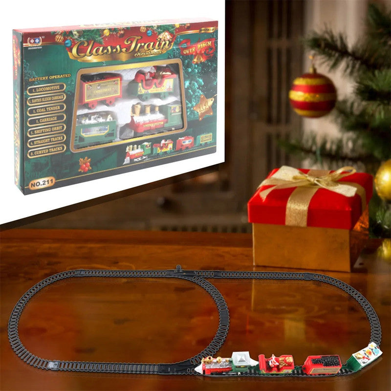 Christmas Decorations: Realistic Christmas Electric Train Set