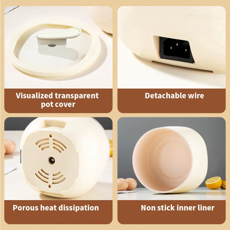 Rice Cookers & Steamers: NNEOBA 1.8L Multifunctional Electric Mini Rice Cooker