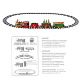 Building Toys: NNEOBA Christmas Village Train Set