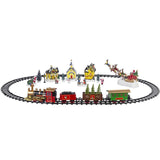 Building Toys: NNEOBA Christmas Village Train Set
