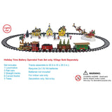 Building Toys: NNEOBA Christmas Village Train Set