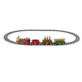 Building Toys: NNEOBA Christmas Village Train Set