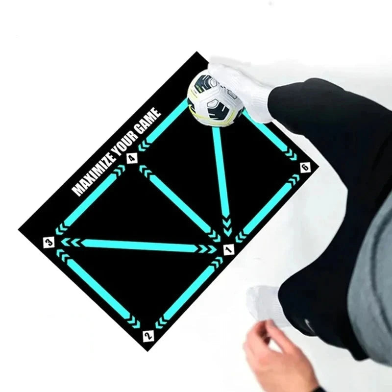 Soccer & Soccer Accessories: NNEOBA Durable Non-Slip Football Training Mat